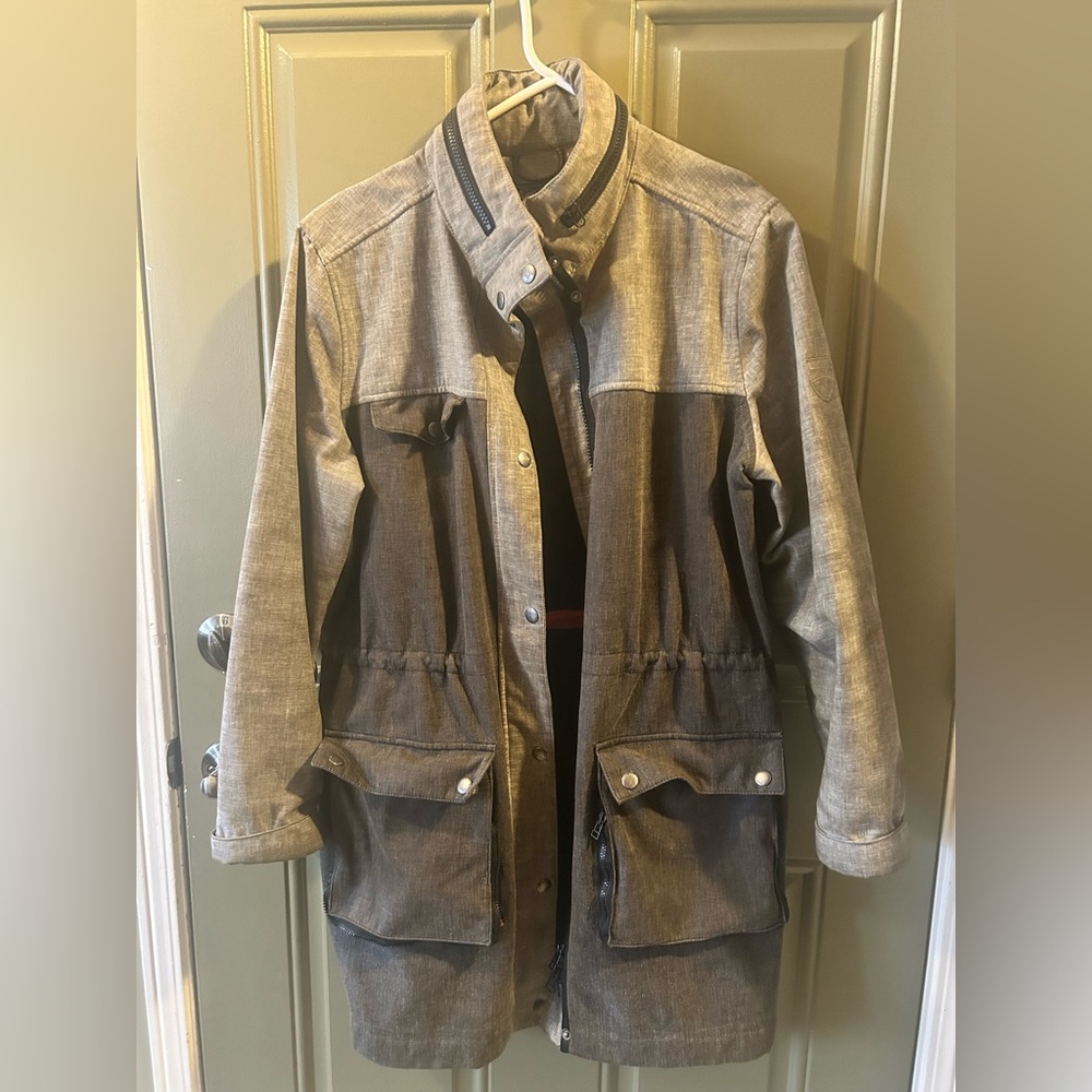 Women’s Roots Charcoal Fall / Spring Coat